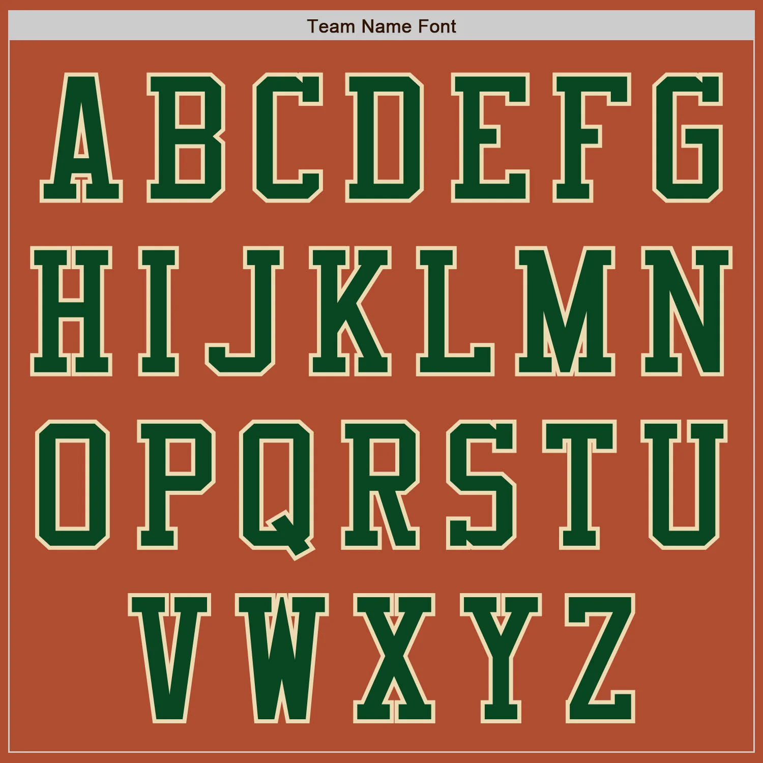 Custom Texas Orange Green-Cream Bomber Varsity Letterman Zipper Jacket - Image 5